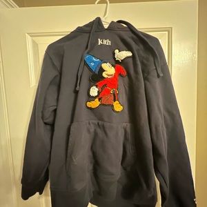 Kith mens hoodie with Mickey